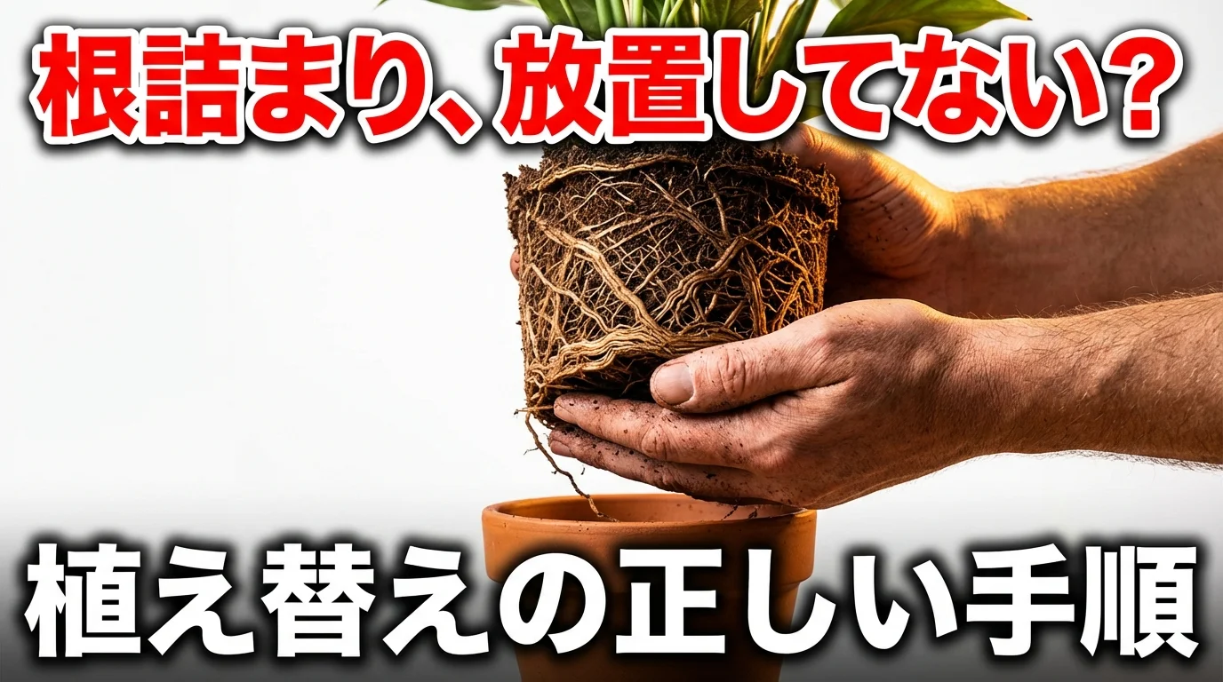 観葉植物の植え替え完全ガイド|失敗しない時期・手順・コツを解説