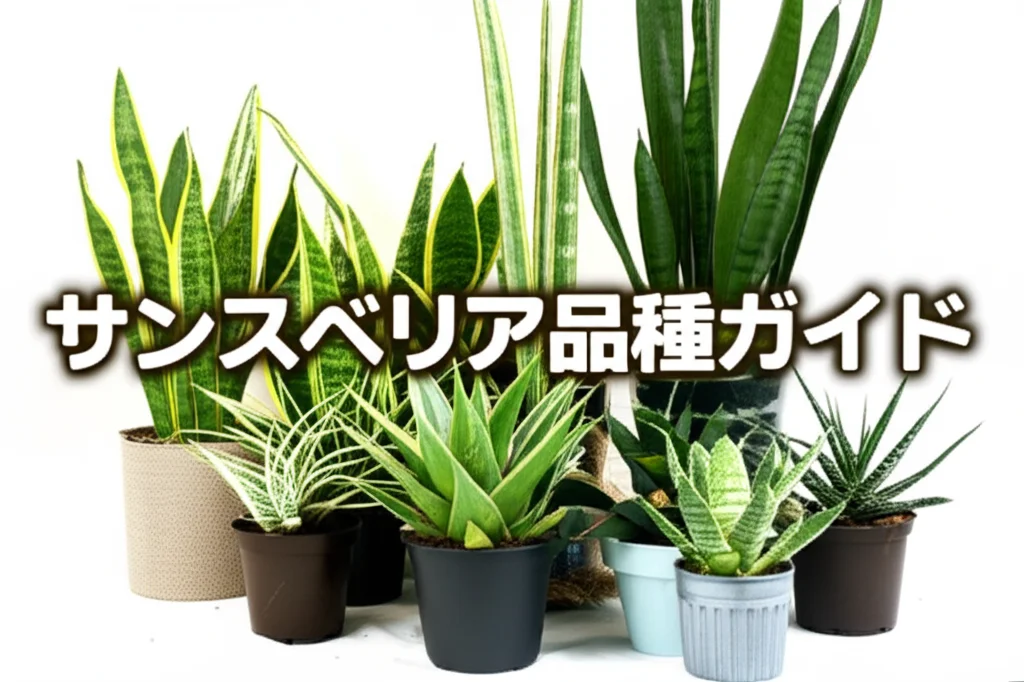 サンスベリアの種類15選と選び方ガイド|初心者にもおすすめの品種は?